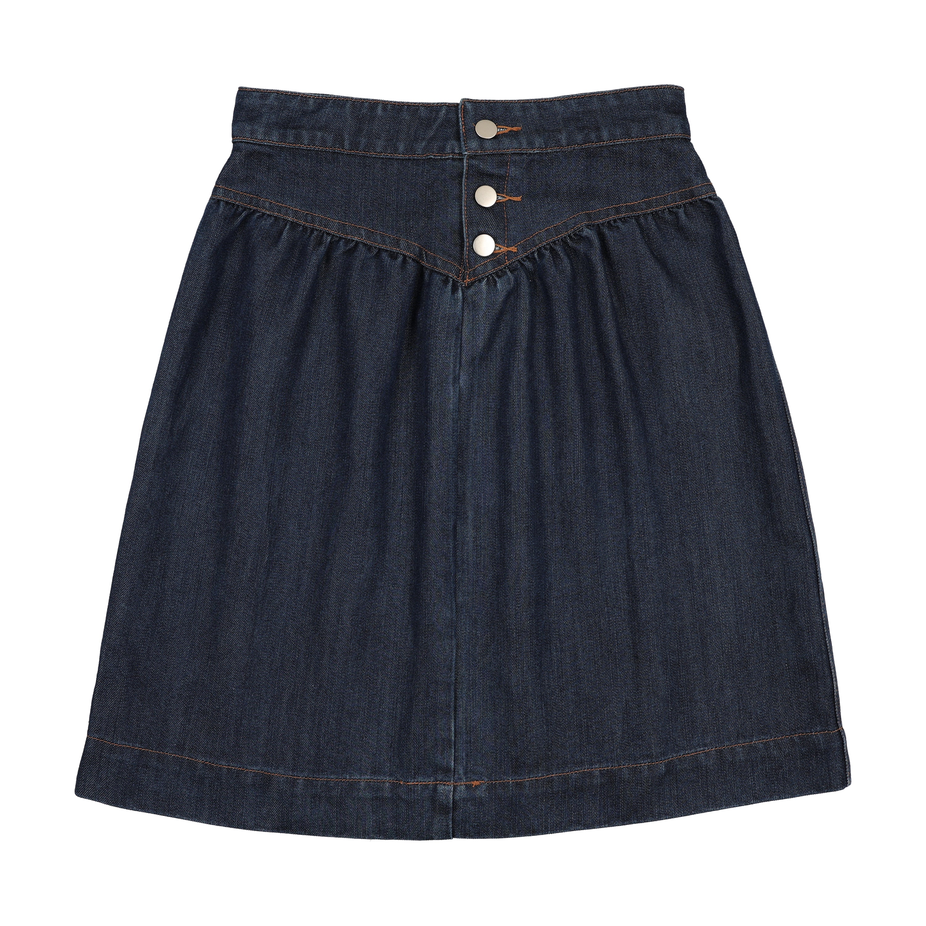 ZIANA SKIRT BLUE DENIM