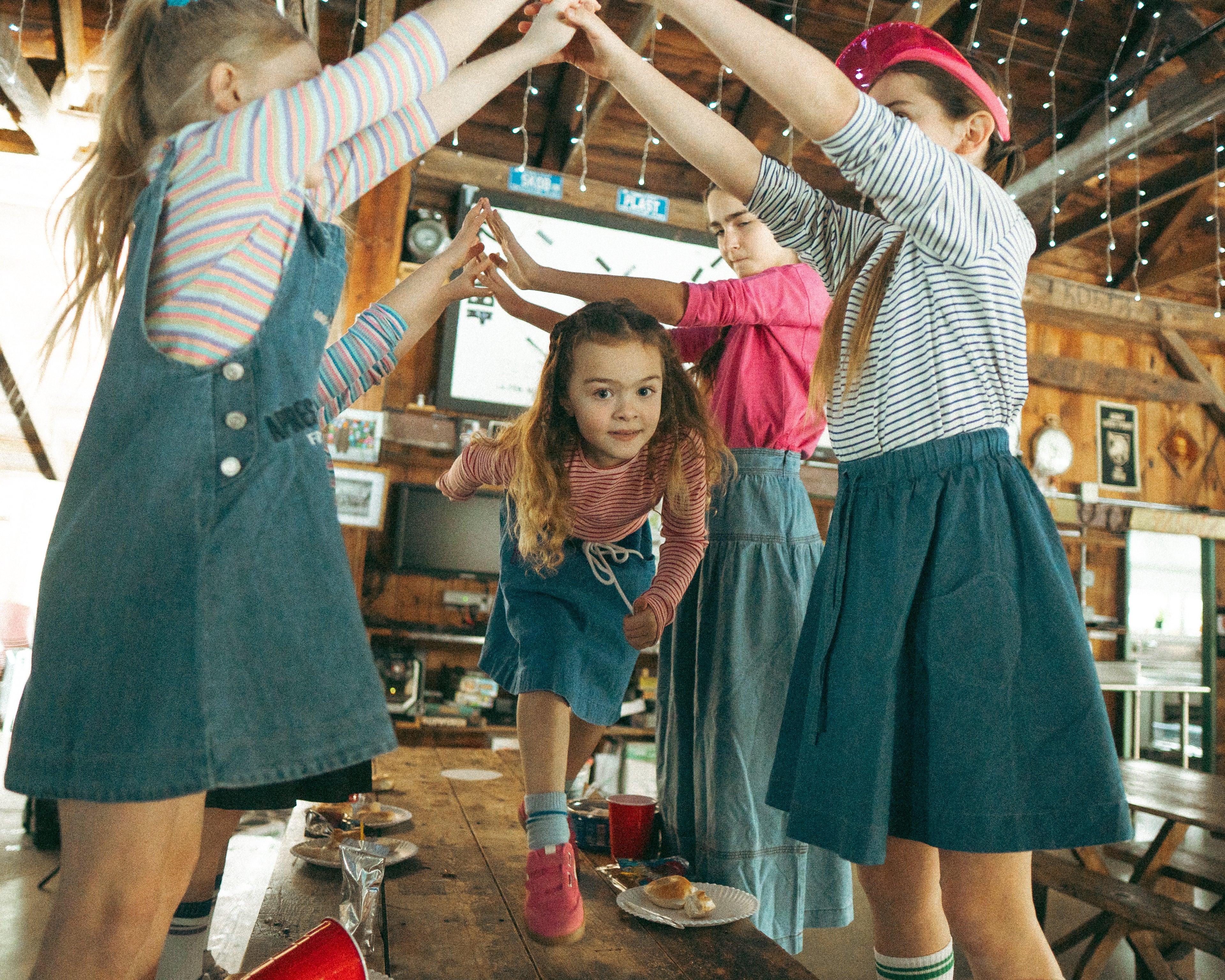 RHODA T-SHIRT RED & PINK