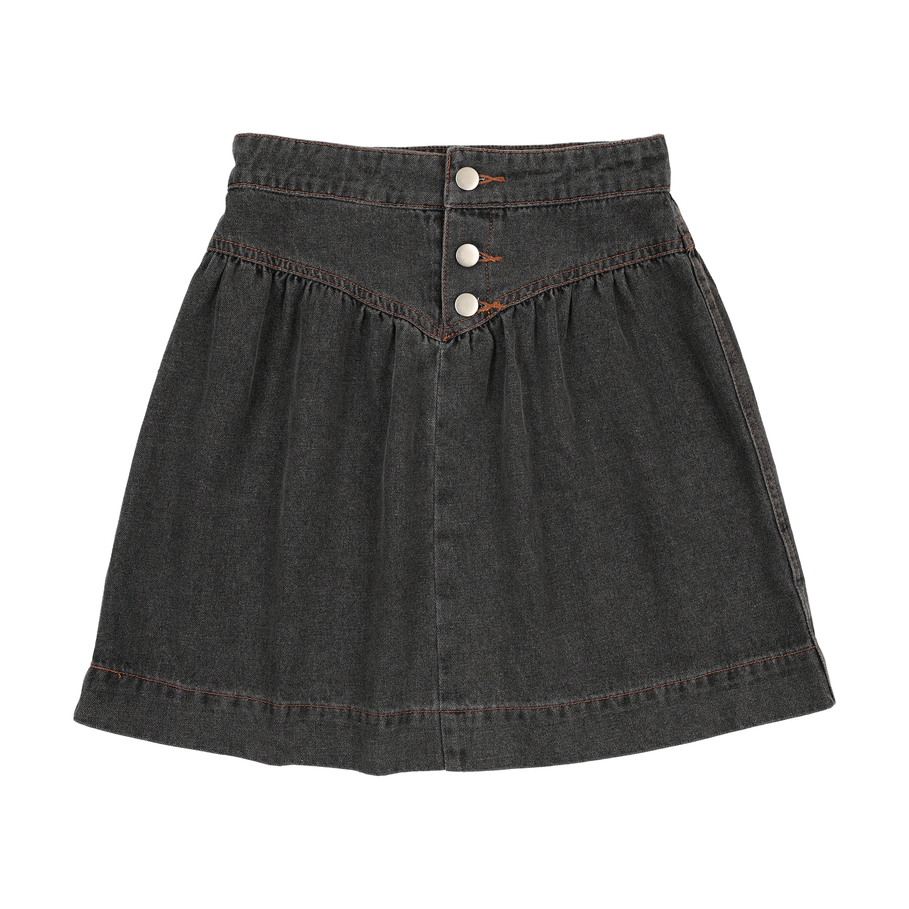 ZIANA SKIRT BLACK DENIM